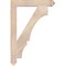 Ekena Millwork Balboa Arts & Crafts Smooth Bracket, Douglas Fir, 3 1/2"W x 26"D x 38"H BKT04X26X38BOA03SDF - alternate 4
